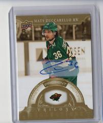 Mats Zuccarello [Gold Autograph] Hockey Cards 2022 Upper Deck Trilogy Generations Prices