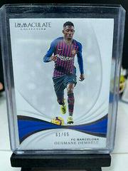 Ousmane Dembele Soccer Cards 2018 Panini Immaculate Prices
