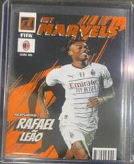 Rafael Leao [Orange] Soccer Cards 2022 Panini Donruss Net Marvels Prices