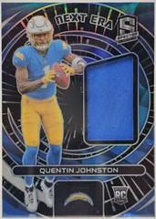 Quentin Johnston [Hyper] #7 Football Cards 2023 Panini Spectra Next Era Prices