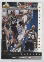 David Robinson #JW3 Basketball Cards 1992 Upper Deck Jerry West Selects Prices