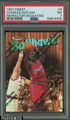 Charles Outlaw [Refractor] #3 Basketball Cards 1997 Finest Prices