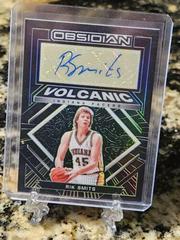 Rik Smits [Yellow] Basketball Cards 2021 Panini Obsidian Volcanic Signatures Prices