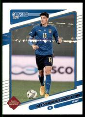 Alessandro Bastoni #76 Soccer Cards 2021 Panini Donruss Road to Qatar Prices