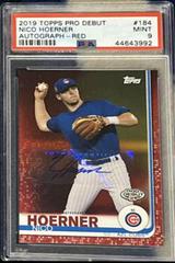 Nico Hoerner [Autograph Red] #184 Baseball Cards 2019 Topps Pro Debut Prices