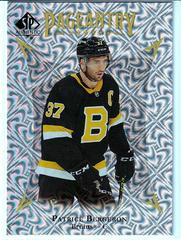 Patrice Bergeron #P-27 Hockey Cards 2021 SP Authentic Pageantry Prices