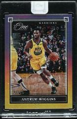 Andrew Wiggins #86 Basketball Cards 2019 Panini One and One Prices