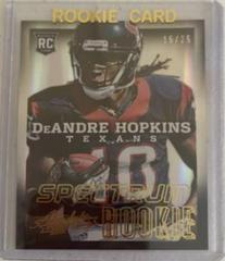 DeAndre Hopkins [Spectrum Gold] #122 Football Cards 2013 Panini Absolute Prices