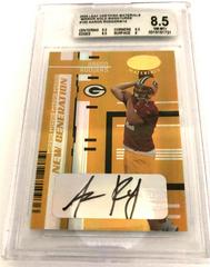 Aaron Rodgers [Mirror Gold Autograph] #162 Football Cards 2005 Leaf Certified Materials Prices