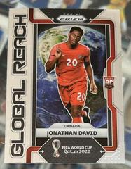 Jonathan David Soccer Cards 2022 Panini Prizm World Cup Global Reach Prices