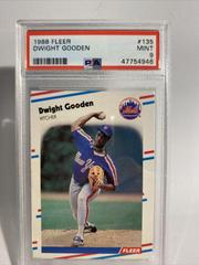 Dwight Gooden #135 Baseball Cards 1988 Fleer Prices