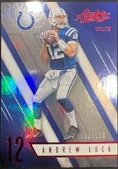 Andrew Luck [Spectrum Red] Football Cards 2016 Panini Absolute Prices