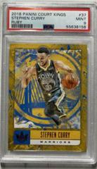 Stephen Curry [Ruby] #37 Basketball Cards 2018 Panini Court Kings Prices