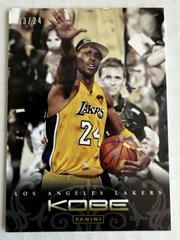 Kobe Bryant [Gold] #178 Basketball Cards 2012 Panini Kobe Anthology Prices