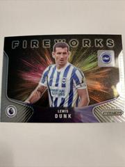 Lewis Dunk #7 Soccer Cards 2021 Panini Prizm Premier League Fireworks Prices