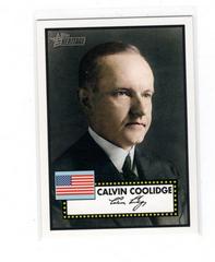 Calvin Coolidge Baseball Cards 2009 Topps American Heritage Presidents Prices