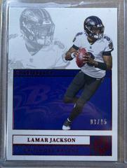 Lamar Jackson [Ruby] #6 Football Cards 2021 Panini Encased Prices