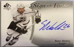 Sean Walker Hockey Cards 2021 SP Authentic Sign of the Times Autographs Prices