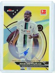 Marcus Thuram [Gold] #BCA-MT Soccer Cards 2022 Topps Finest Bundesliga Autographs Prices