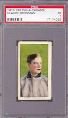 Claude Rossman Baseball Cards 1910 E96 Philadelphia Caramel Prices