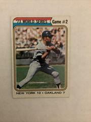 World Series Game 2 #473 Baseball Cards 1974 Topps Prices