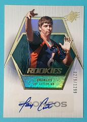 Jay Cutler [Autograph Gold] Football Cards 2006 Spx Prices
