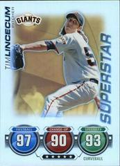 Tim Lincecum Baseball Cards 2010 Topps Attax Prices