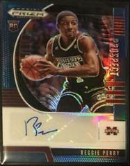 Reggie Perry [Blue Prizm] Basketball Cards 2020 Panini Prizm Draft Picks Autographs Prices