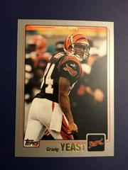 Craig Yeast #162 Football Cards 2001 Topps Prices