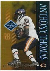 Anthony Thomas [Bronze Spotlight] #14 Football Cards 2003 Leaf Limited Prices