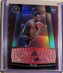 Bol Bol [Electric Etch Red] #RA-BOL Basketball Cards 2019 Panini Obsidian Rookie Autographs Prices