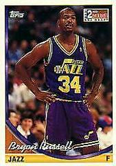 Bryon Russell Basketball Cards 1993 Topps Prices
