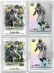 Randy Moss [Red] #53 Football Cards 2001 Pacific Dynagon Prices