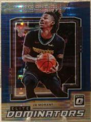 Ja Morant [Blue Pulsar] Basketball Cards 2021 Panini Donruss Optic Elite Dominators Prices