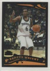 Bracey Wright Black Refractor #201 Basketball Cards 2005 Topps Chrome Prices