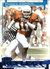 Derrick Johnson [Reflect Blue] Football Cards 2005 Sage Hit Prices