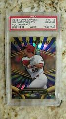 Stephen Piscotty Baseball Cards 2016 Topps Chrome Youth Impact Prices