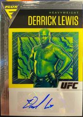 Derrick Lewis Ufc Cards 2021 Panini Chronicles UFC Flux Auto Prices