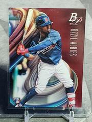 Ozzie Albies [Red] #41 Baseball Cards 2018 Bowman Platinum Prices