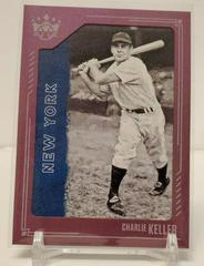 Charlie Keller [Plum Frame] #1 Baseball Cards 2021 Panini Diamond Kings Prices