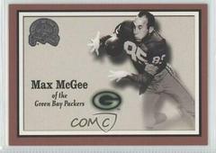 Max McGee #90 Football Cards 2000 Fleer Greats of the Game Prices