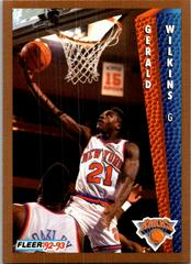 Gerald Wilkins #157 Basketball Cards 1992 Fleer Prices