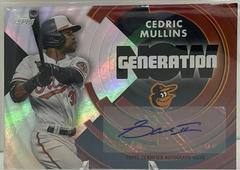 Cedric Mullins [Autograph] #GN-57 Baseball Cards 2022 Topps Generation Now Prices