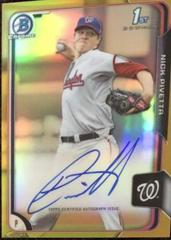 Nick Pivetta [Gold Refractor] Baseball Cards 2015 Bowman Chrome Autograph Prospect Prices