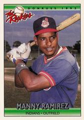 Manny Ramirez #98 Baseball Cards 1992 Panini Donruss Rookies Prices