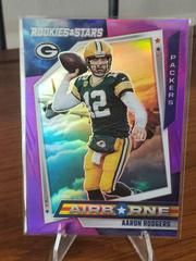 Aaron Rodgers [Sliver Prizm] #AB-7 Football Cards 2021 Panini Rookies and Stars Prices