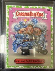 Dueling D'Artagnan [Green] #12a Garbage Pail Kids Book Worms Prices