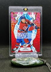 Cole Caufield [Red Autograph] #122 Hockey Cards 2021 Upper Deck Ice Prices