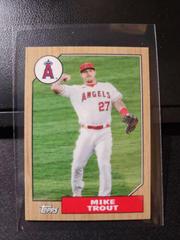 Mike Trout #78B-20 Baseball Cards 2022 Topps Mini 1987 Prices