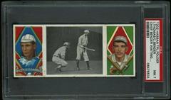 C. Bender, I. Thomas [Chief Bender Waiting] Baseball Cards 1912 T202 Hassan Triple Folder Prices